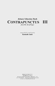 Contrapunctus 3 Concert Band sheet music cover